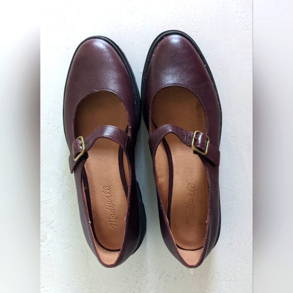 Madewell Freya Platform Lugsole Mary Jane - Picture 5 of 7